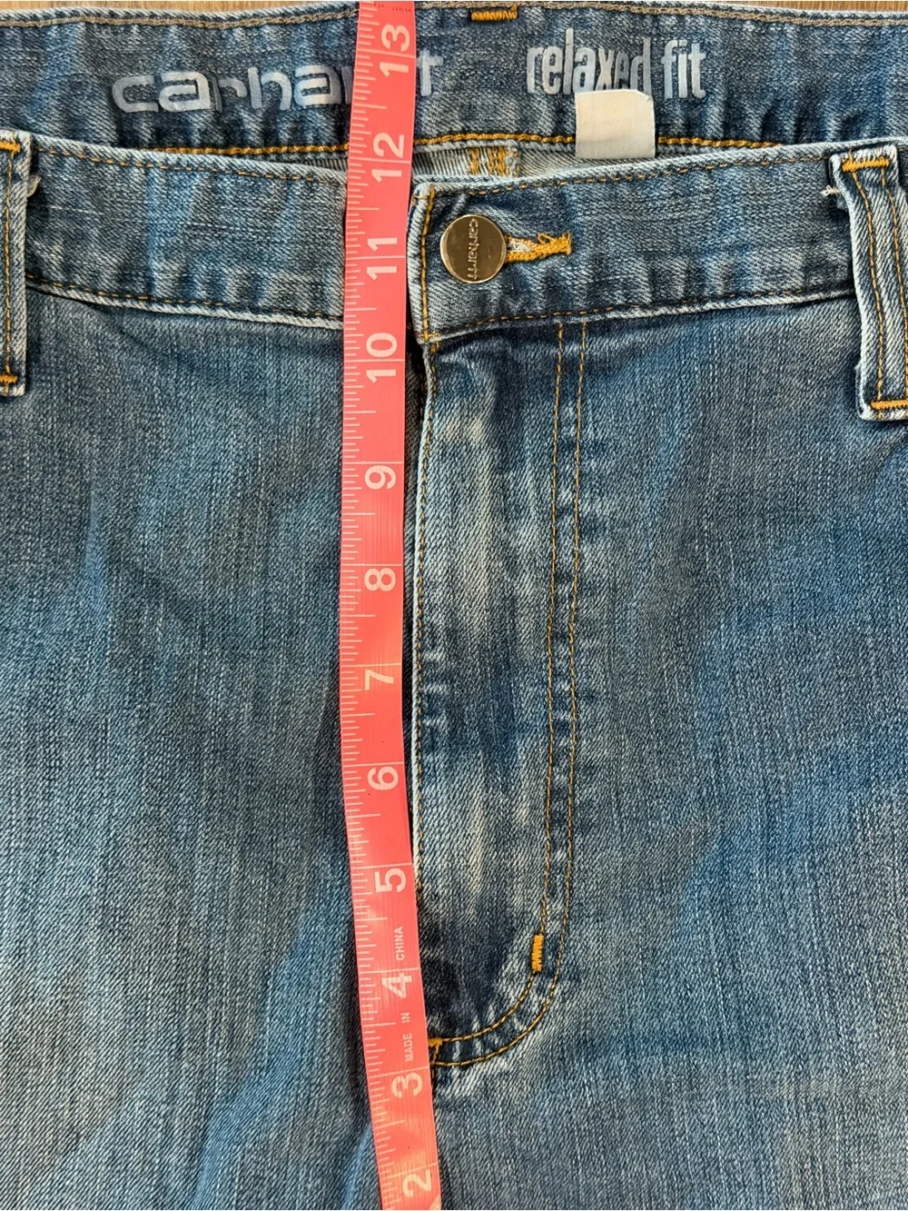 Carhartt B10 Heavyweight Denim Jeans - Relaxed Fit - Men's 40 x 32
